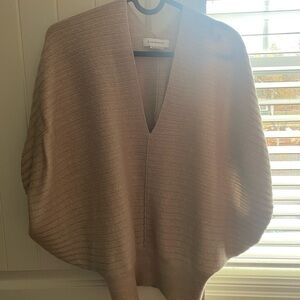 Club Monaco Light Brown V-Neck Sweater